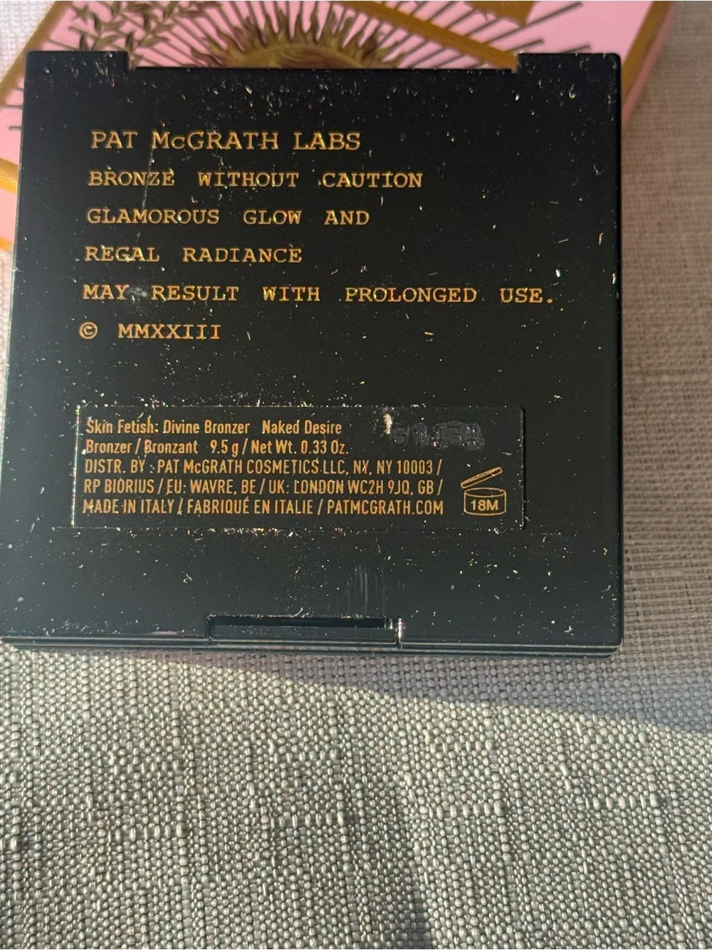 Pat McGrath Labs Skin Fetish Divine Bronzer Naked Desire 9.5g New in Box